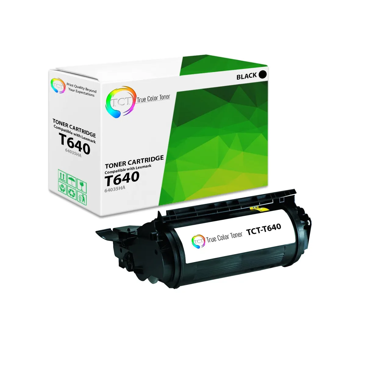 True Color Toner True Color Toner 64035HA Black Standard Yield Toner Cartridge 21000 pages — product photo