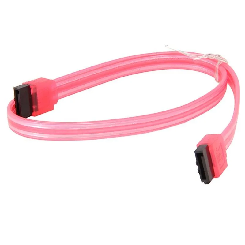 EN-Labs EN-Labs SATA III 18 inch locking cable UV Red — product photo
