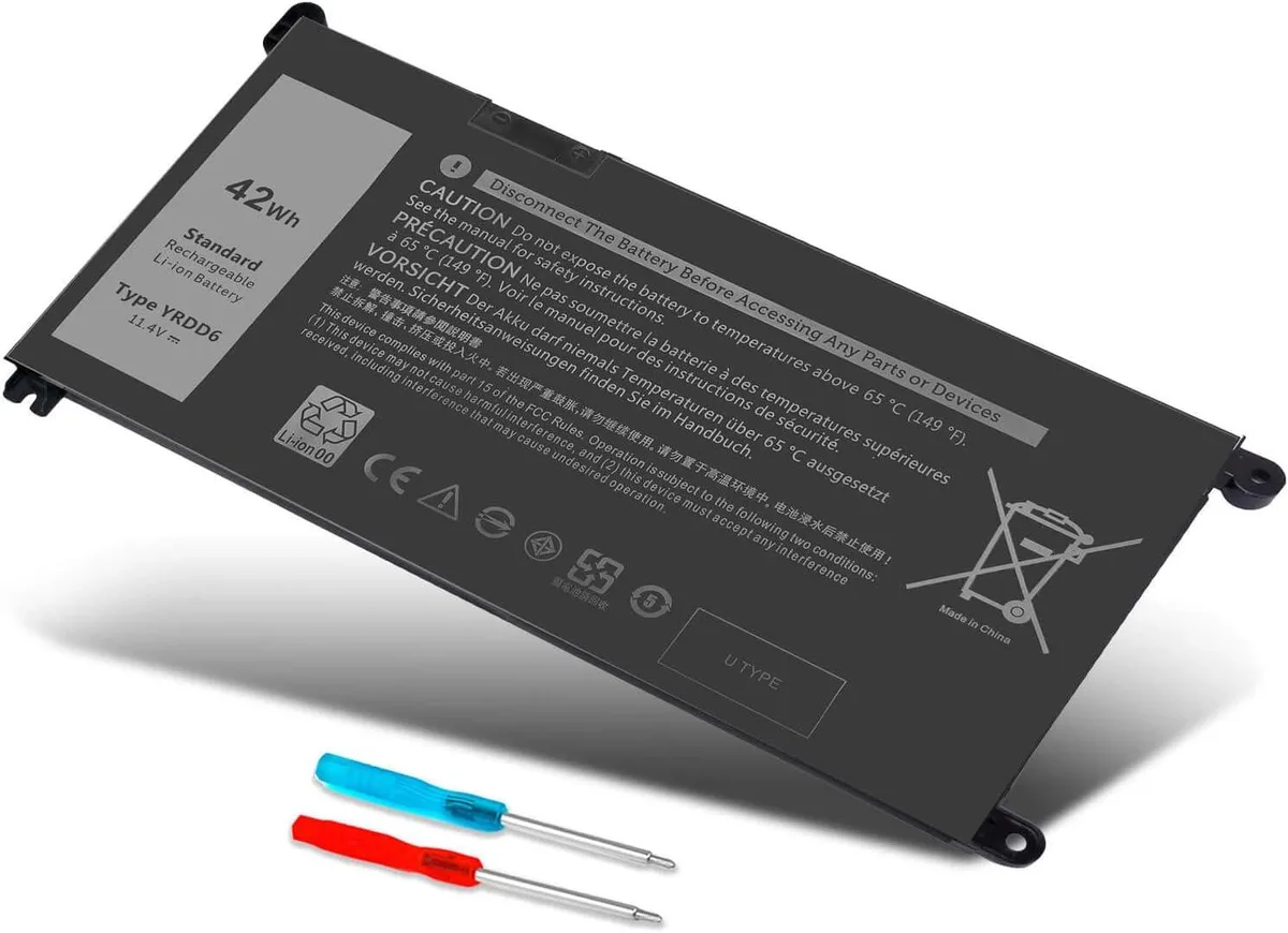 PISKEKAT PISKEKAT 42Wh YRDD6 11.4V 3-cell laptop battery — product photo