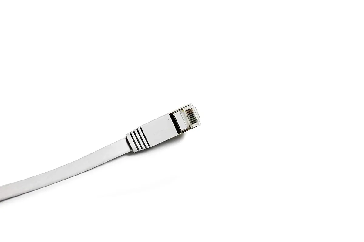Nexhi Nexhi UTP-1800-7W Cat 6 Flat Ethernet Cable 7 ft White Pack of 30 — product photo