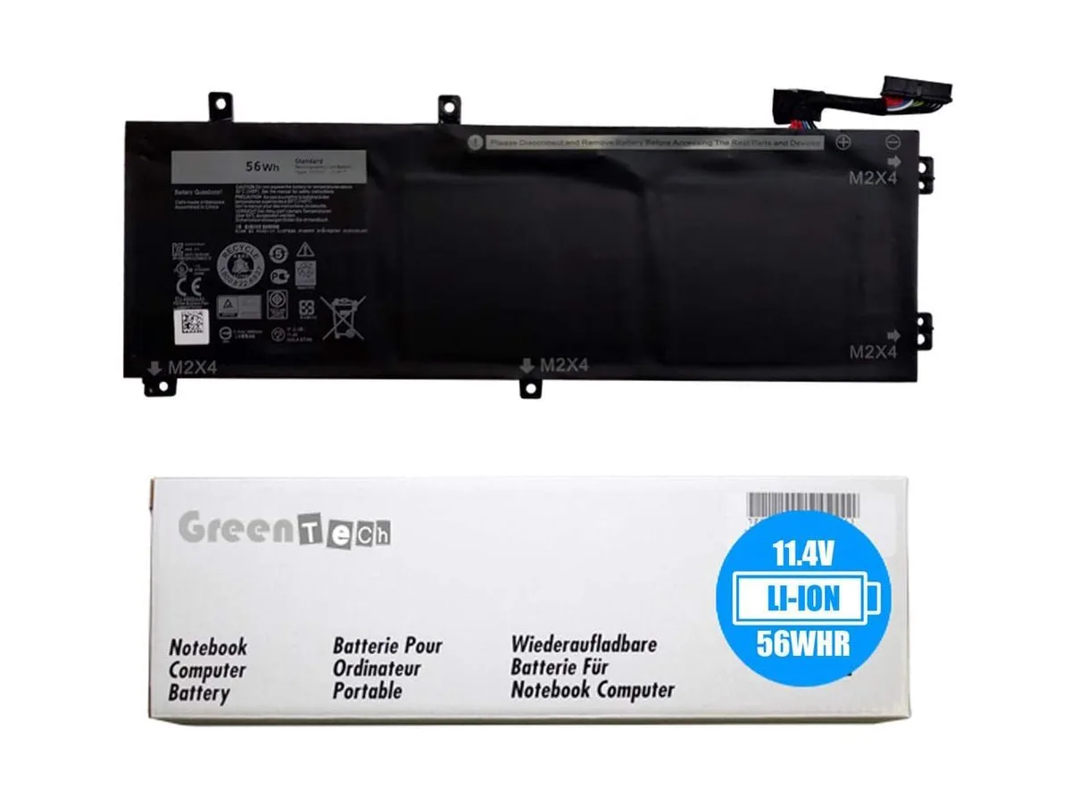 NShi NShi H5H20 laptop battery 11.4V 56Whr 3-cell for Dell XPS 9560 9570 Precision 5520 5530 — product photo