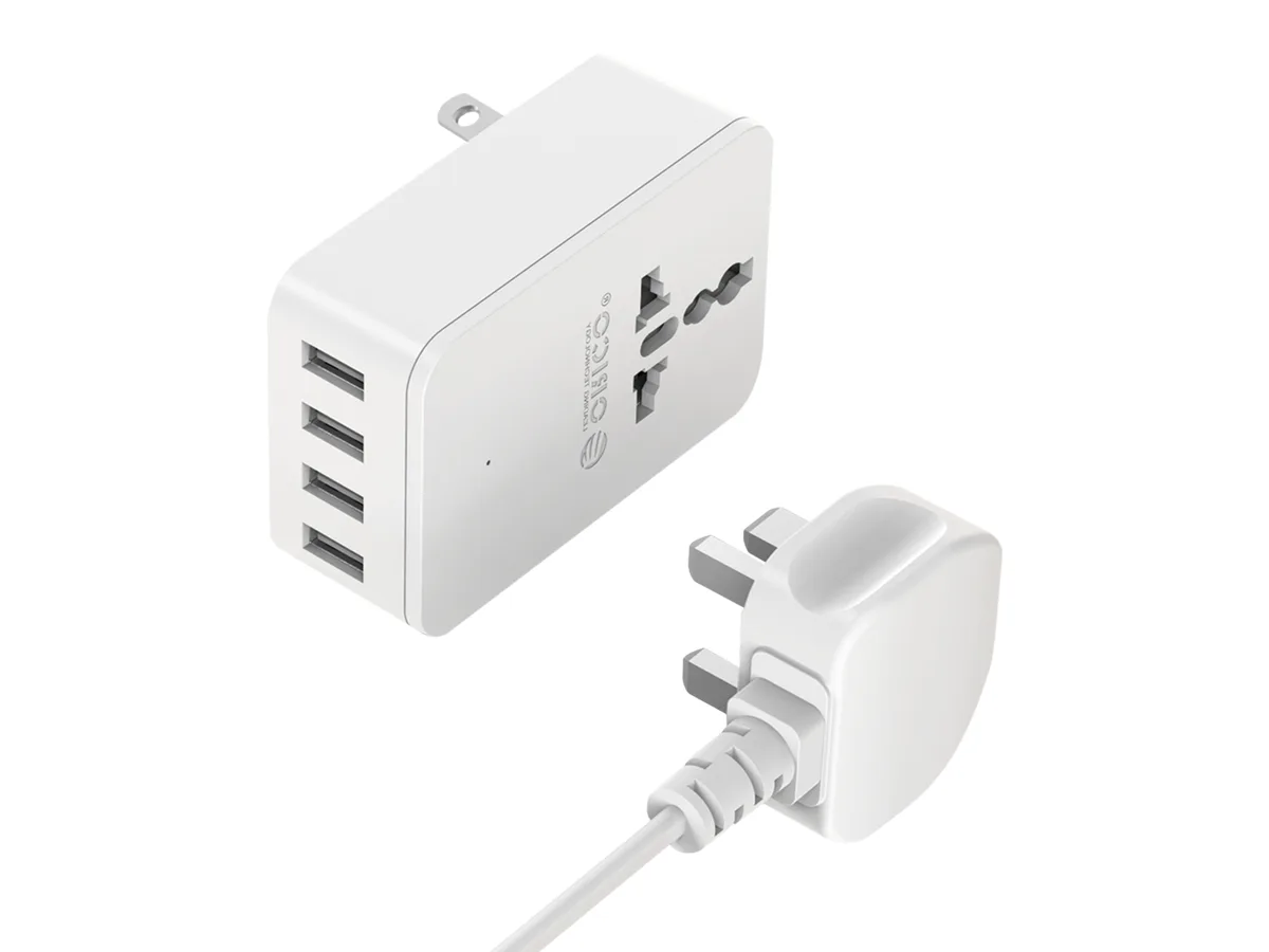 Orico Orico S4U-TUS-WH USB charger 4 ports 5V 4A 20W white — product photo