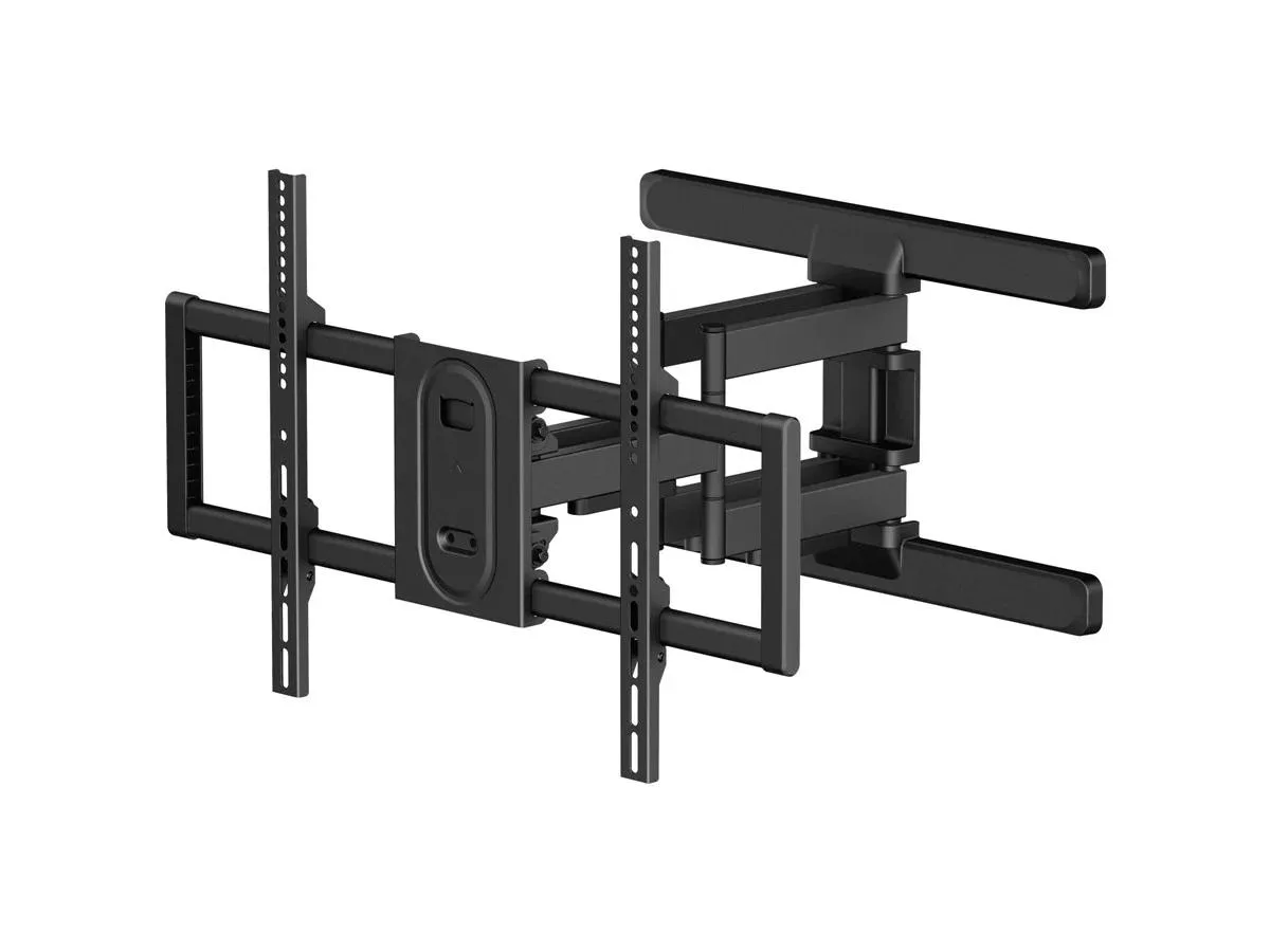 Monoprice Inc. Monoprice 139257 Full-Motion TV Wall Mount 37-80in 99lb 1.6-18.7in VESA 600x400 — product photo