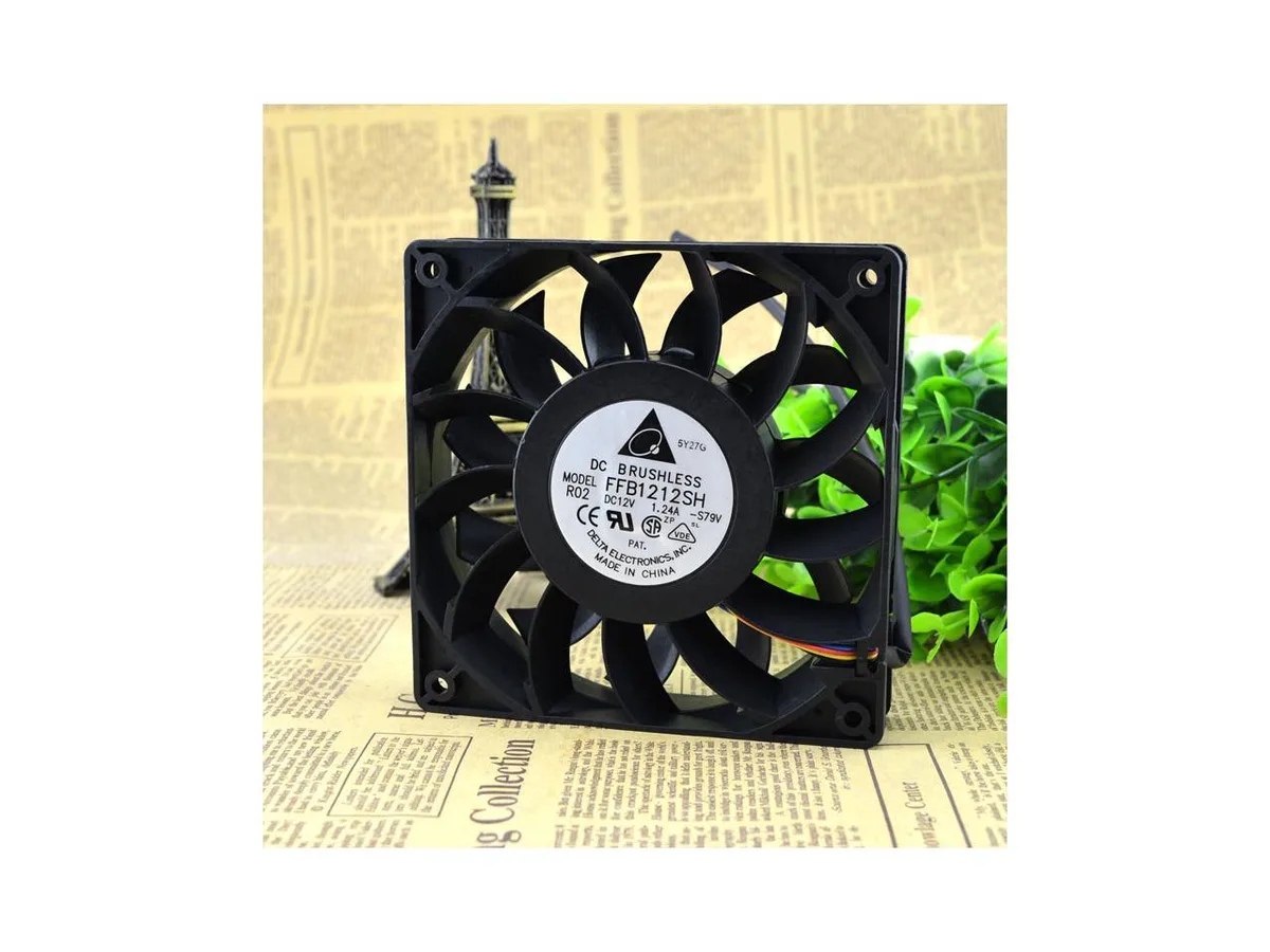 Fans Fans Delta FFB1212SH 12025 12V 1.24A 12CM case fan — product photo