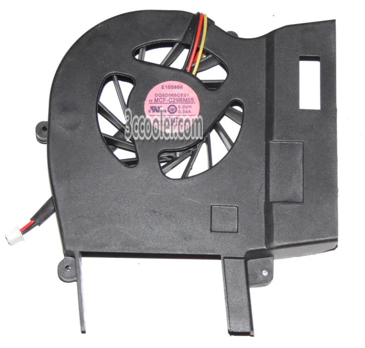 Zyvpee Zyvpee MCF-C29BM05 DQ5D566CE01 5V 0.34A 3 Pin CPU cooler fan — product photo