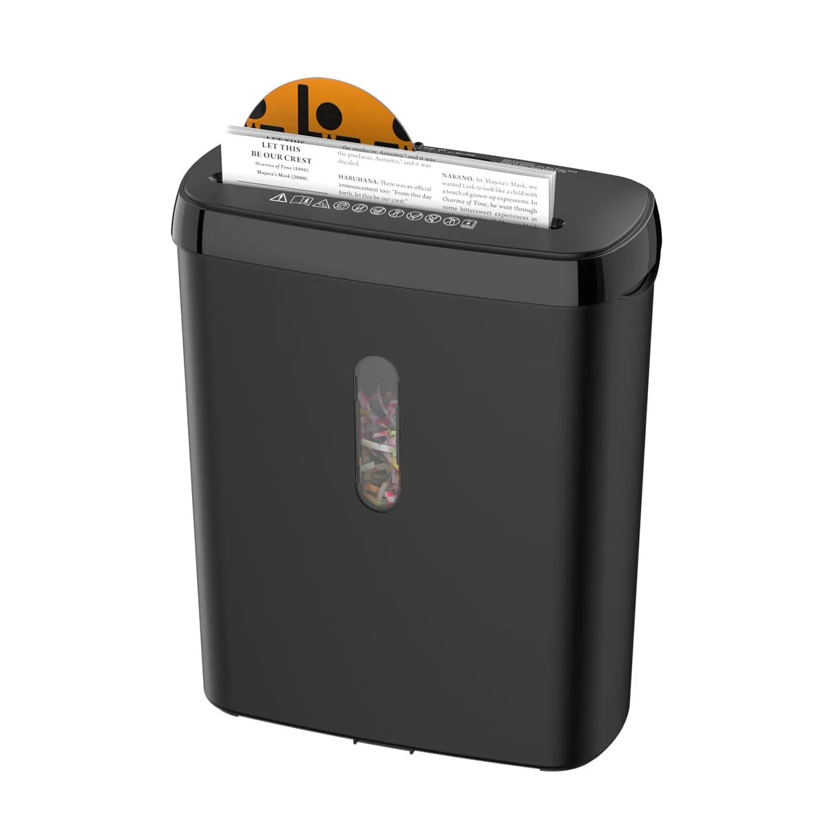  WHOOSH! 1131 10-Sheet Strip-Cut Shredder 12 L P-2 — product photo