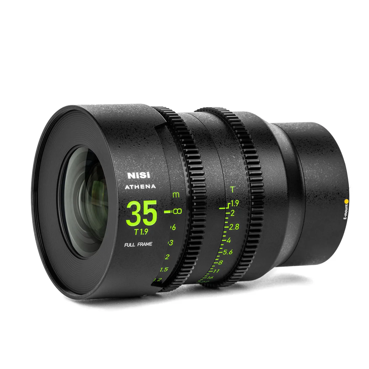 Nisi Nisi ATHENA PRIME 35mm T1.9 Cinema Lens Sony E — product photo