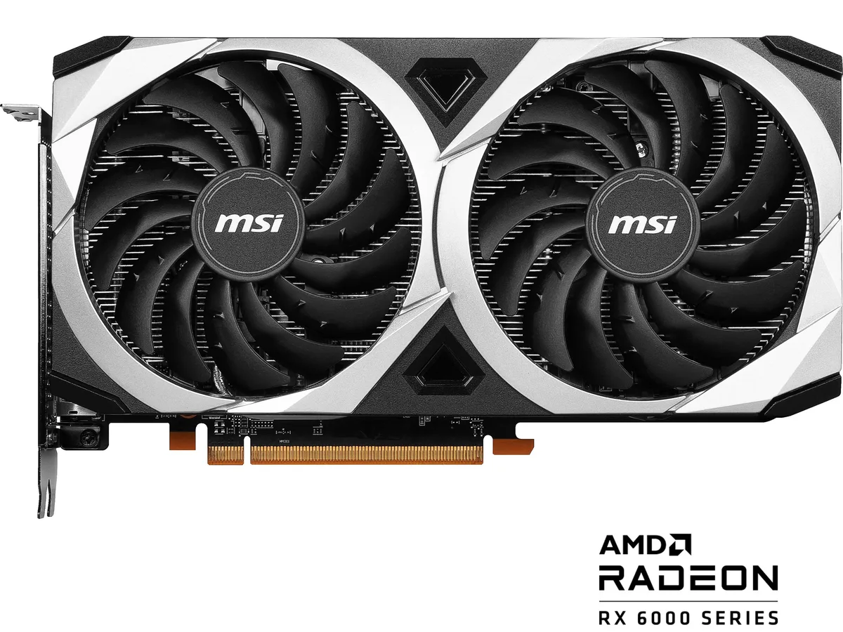 MSI MSI RX 6600 MECH 2X 8G graphics card — product photo