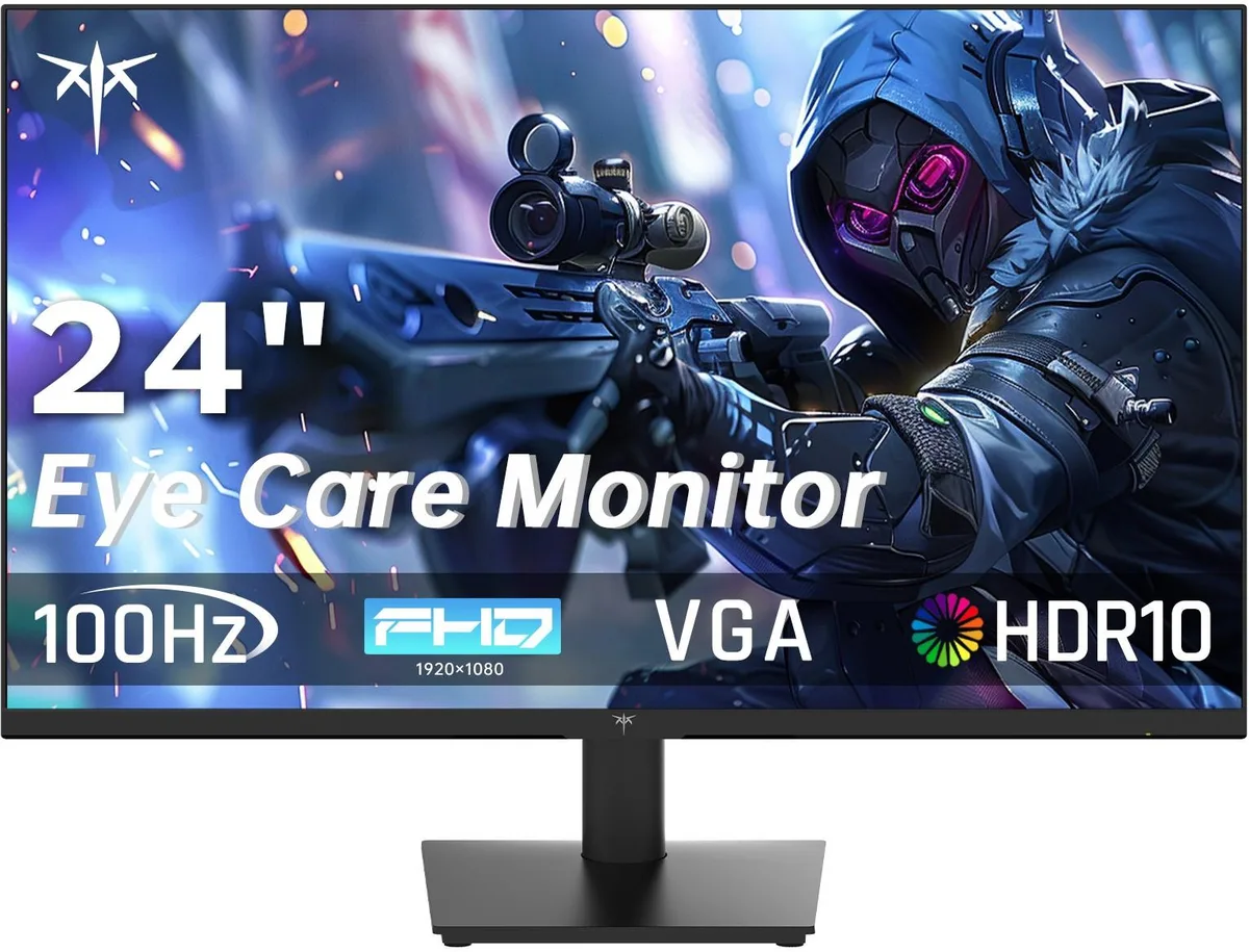KTC KTC H24V27 23.8" 1080p 100Hz gaming monitor — product photo