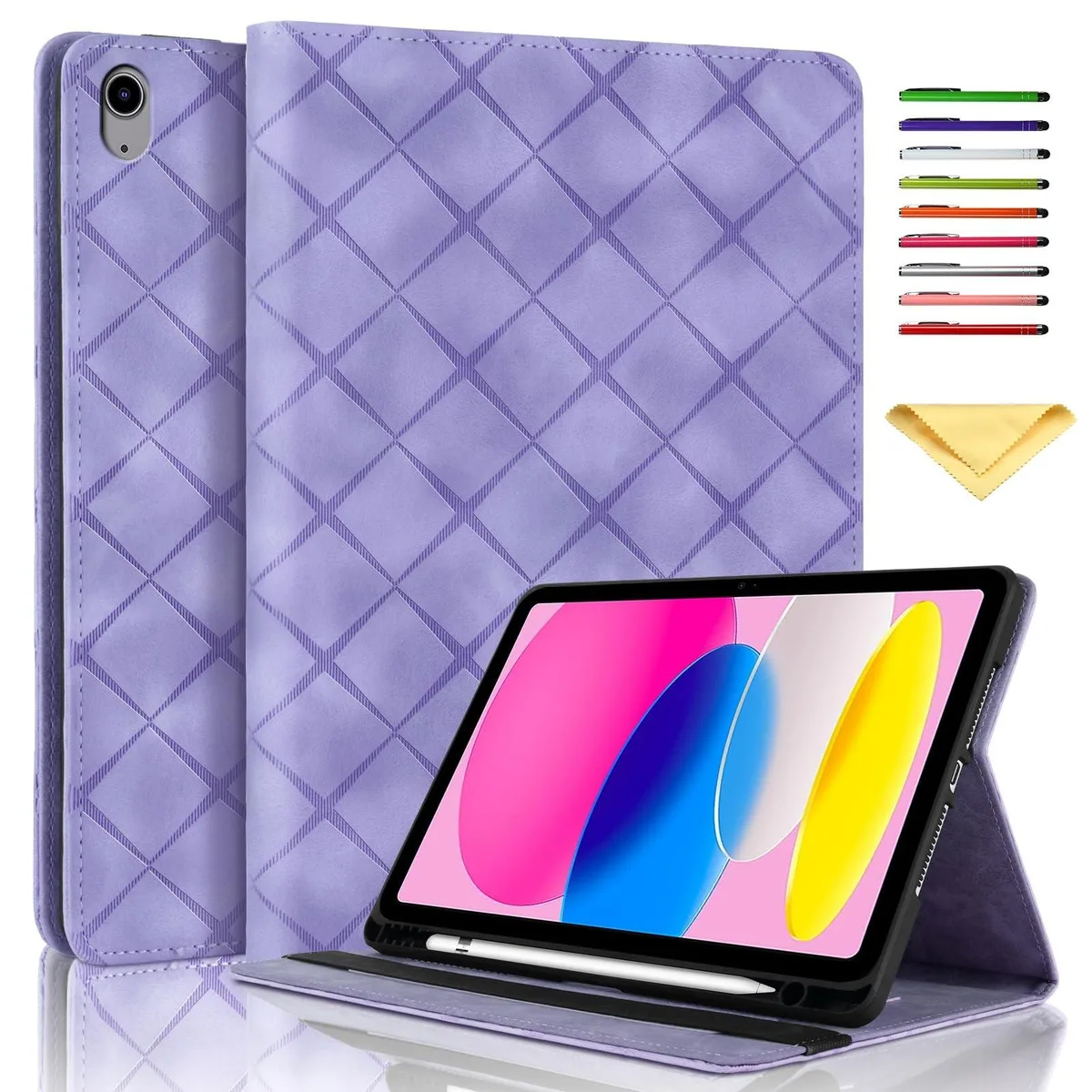 GSM Outdoors GSM Outdoors 2 in 1 accessory for iPad 10th Gen 10.9" 2022 &amp; 11th Gen 11" 2025 Purple — product photo
