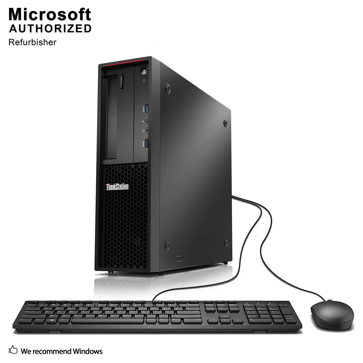 Lenovo Lenovo ThinkStation P310 SFF desktop PC i5-6500 3.2GHz 32GB DDR4 1TB HDD Windows 10 Pro — product photo