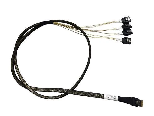 ORVIX ORVIX SlimSAS 4X to 4 SATA SFF-8654 38pin 100cm infiniband cable — product photo