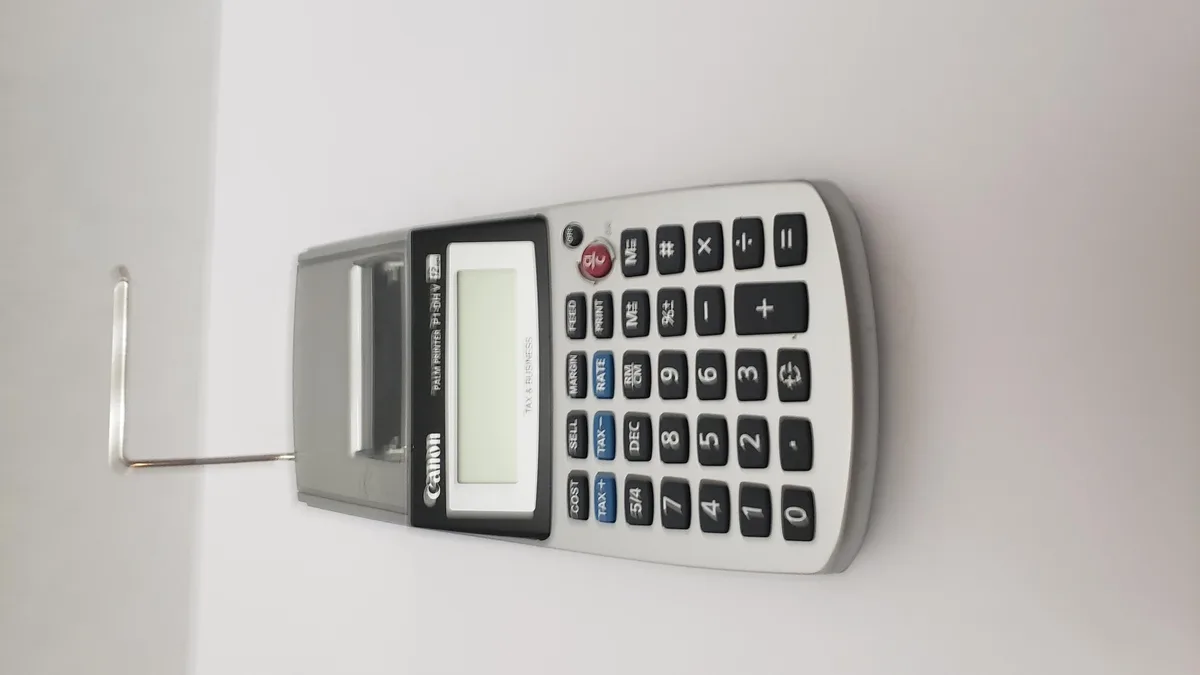 Canon Canon P1-DH V 12-digit Printing Calculator — product photo