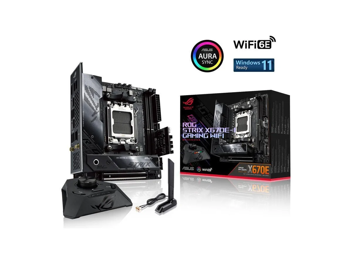 ASUS ASUS ROG STRIX X670E-I GAMING WIFI 6E AMD Motherboard — product photo