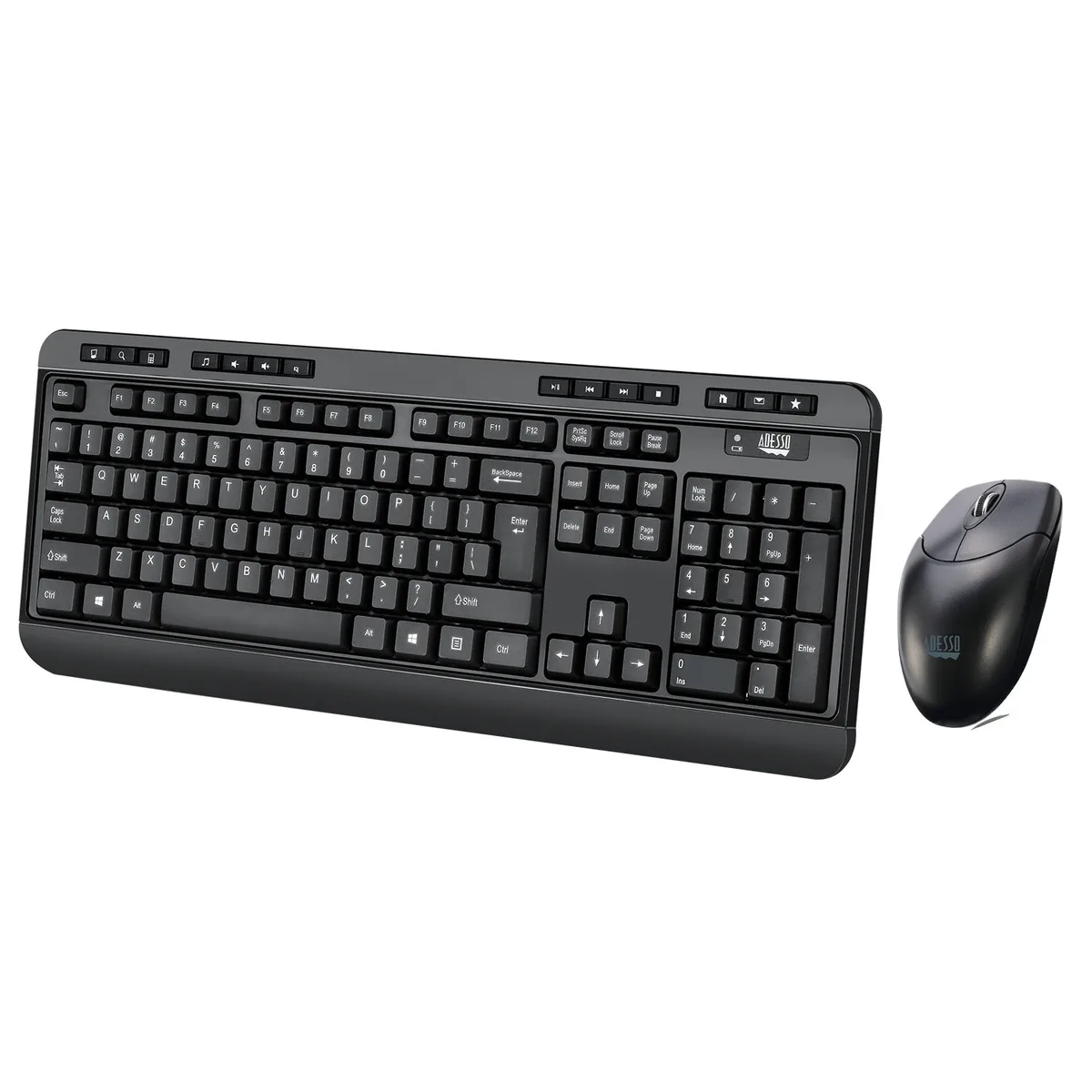 Adesso Adesso WKB-1320CB-FR 2.4 GHz wireless keyboard and mouse combo — product photo