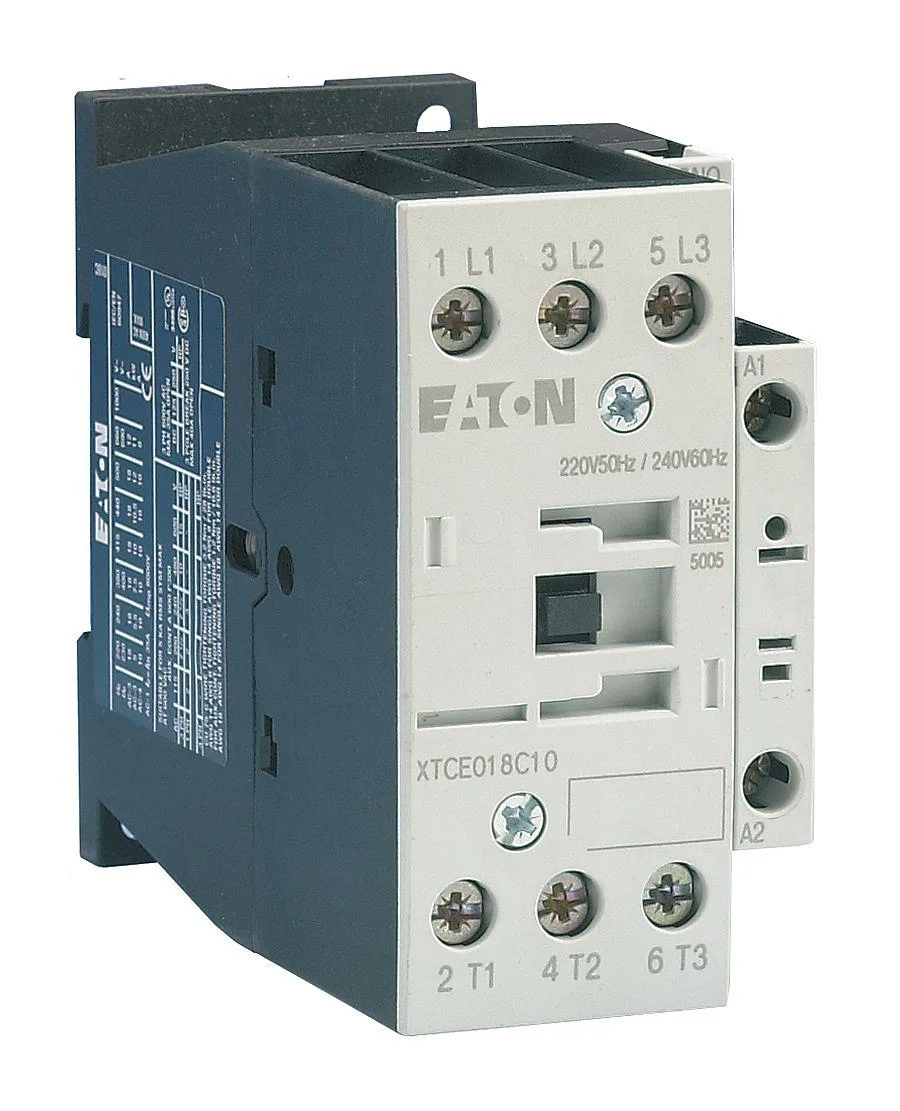 Eaton Eaton XTCE018C01TD IEC Magnetic Contactor 3 Poles 24V DC 18 A — product photo