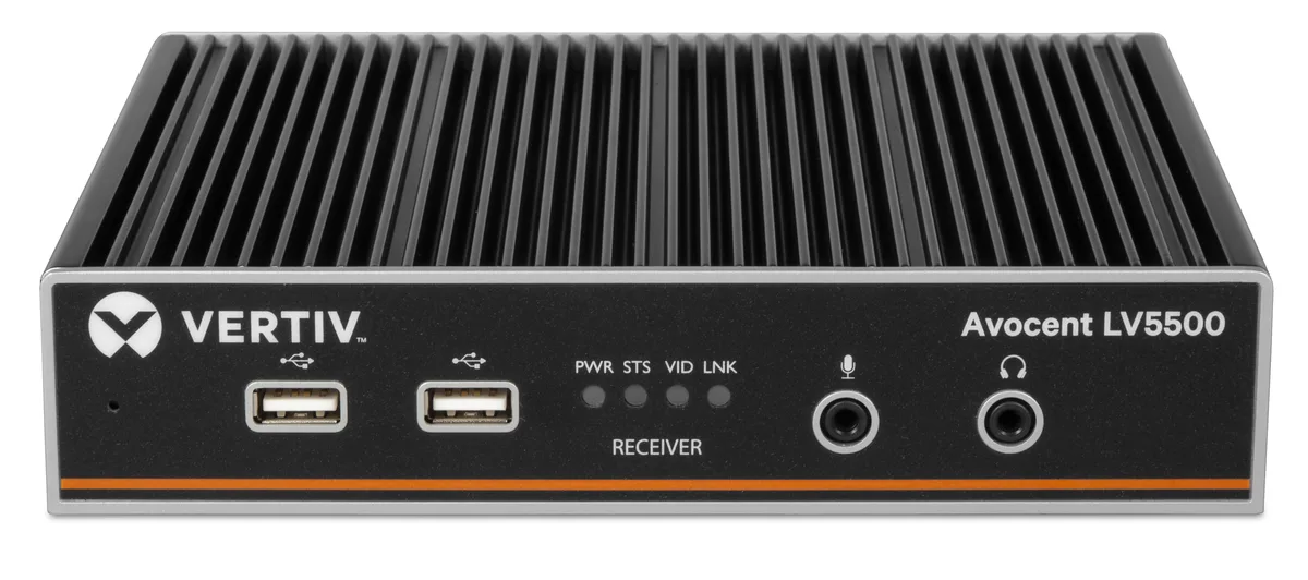 Vertiv Vertiv Avocent LV5500R-400 KVM extender receiver — product photo