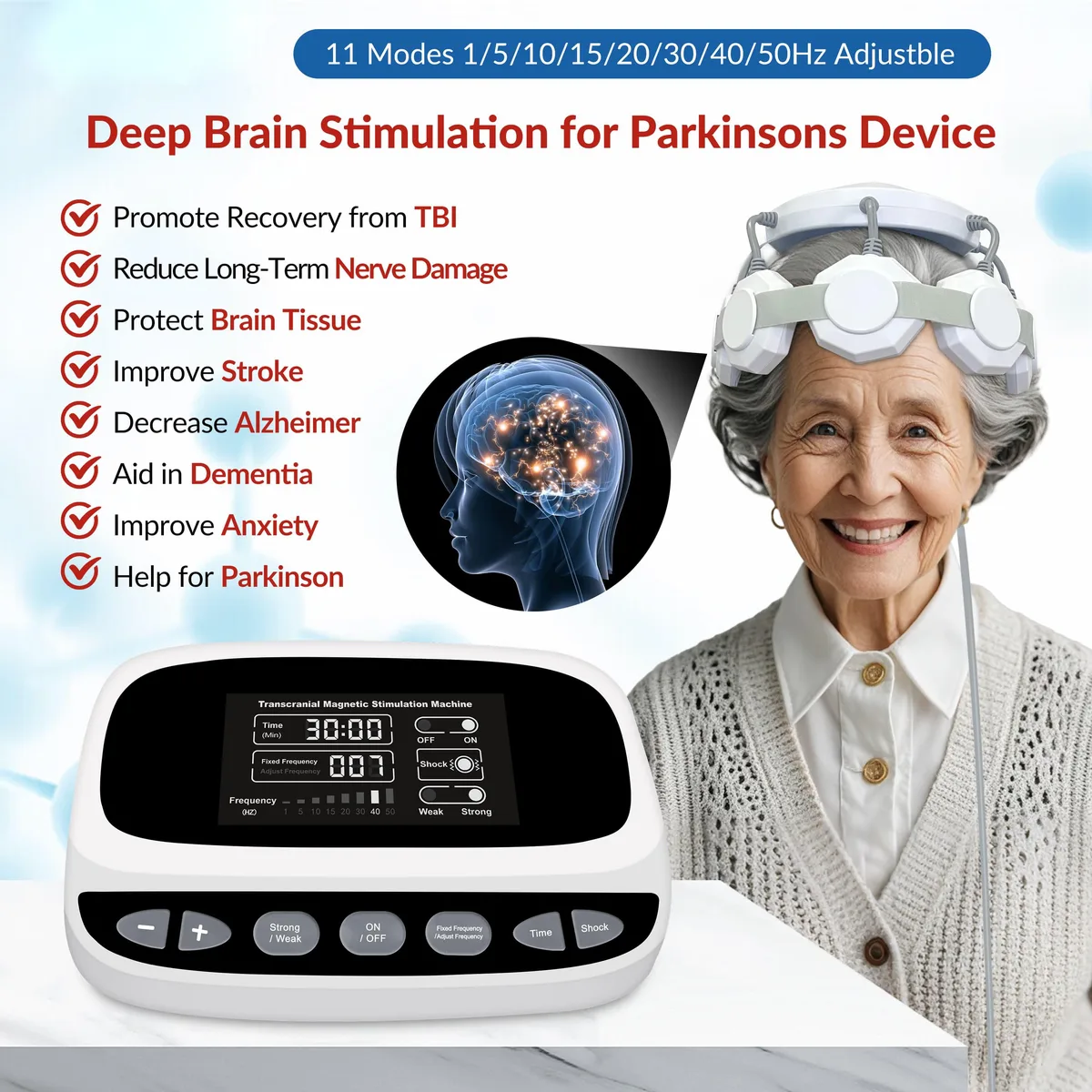 ZJKC ZJKC rTMS Home Health Care 11 Conversion Modes — product photo