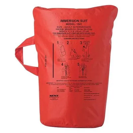 Kent Safety Kent Safety 154300-100-020-13 Immersion Suit Bag Red — product photo
