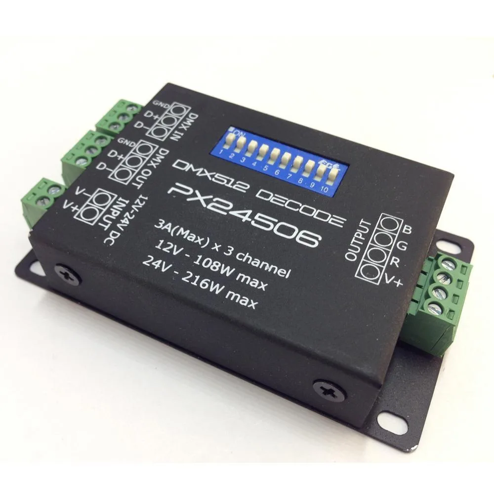 OmaiLighting OmaiLighting DMX512 Decoder 3-Channel DC12-24V — product photo