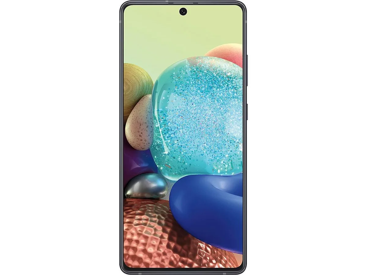 SAMSUNG SAMSUNG Galaxy A71 5G SM-A716U 128GB Prism Cube Black cell phones - unlocked — product photo