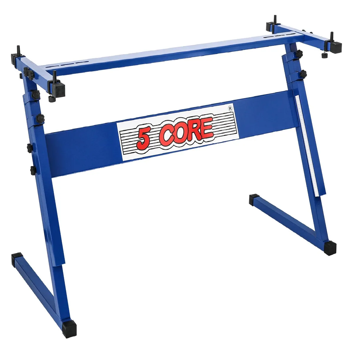 5 Core 5 Core KS Z1 BLU Blue Z-Style Keyboard Stand 54-61 Keys 330 lbs — product photo