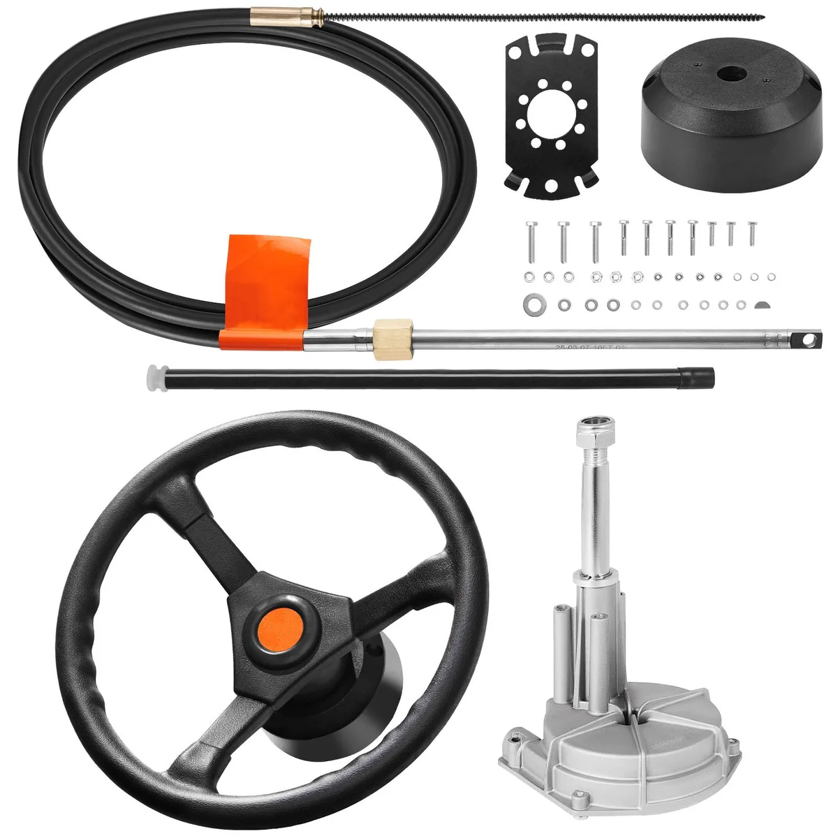 VEVOR VEVOR Outboard Steering System 16 ft 13.5" Wheel — product photo