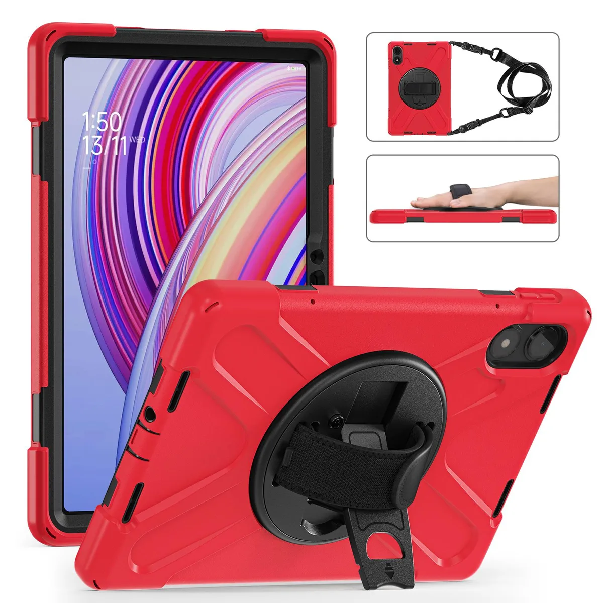 BONAEVER BONAEVER Case for Xiaomi Redmi Pad Pro 12.1 2024 / Poco Pad 12.1 Red — product photo