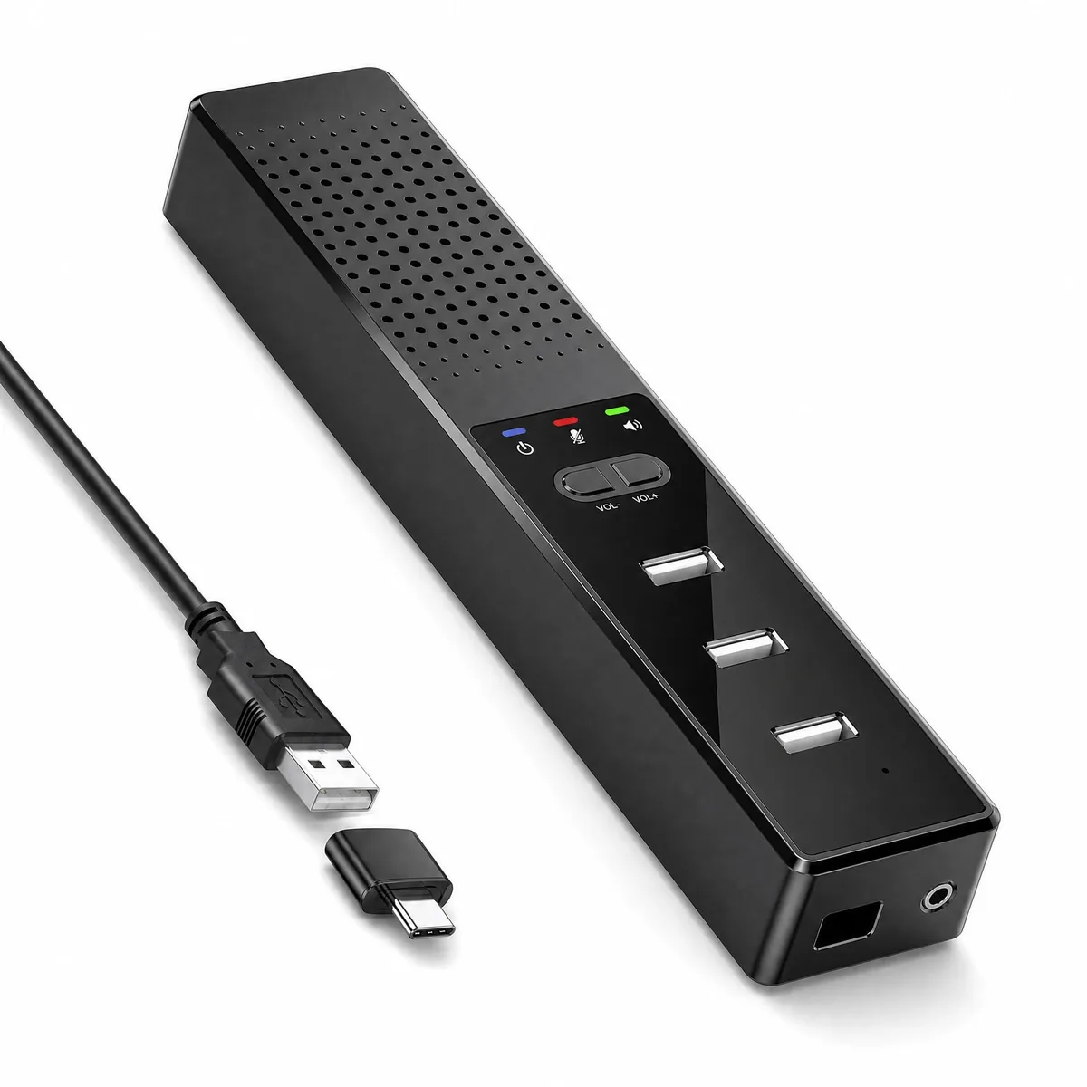  Cykvis 4R8SG USB Speaker with Microphone 360° 180W — product photo