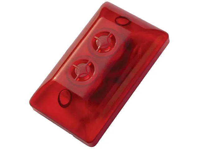 SPT SECURITY SPT SECURITY 15-560D Mini Siren &amp; Dual-Strobe Alarm — product photo