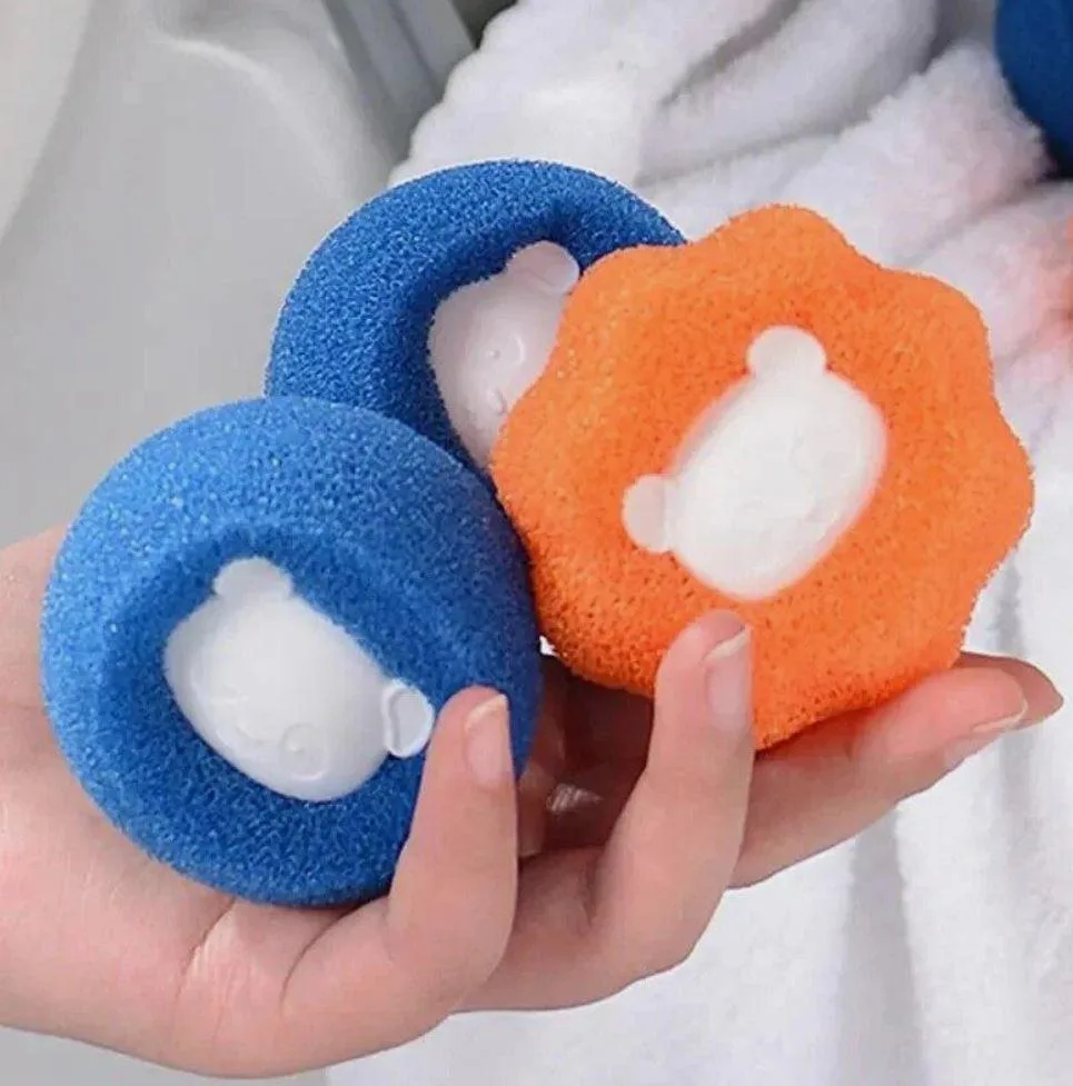 Zoom Zoom 4pcs Reusable Laundry Balls Pet Hair Remover — product photo