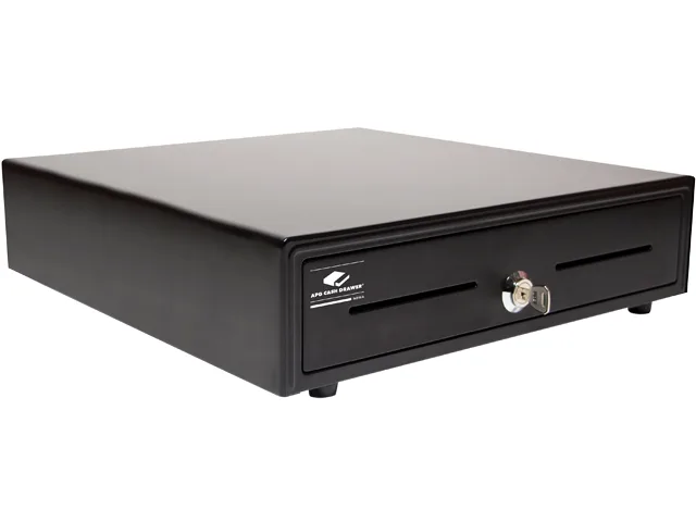 APG Cash Drawer APG Cash Drawer EKDS320-1-B410-A21 16.1 x 16.5 Black cash handling — product photo