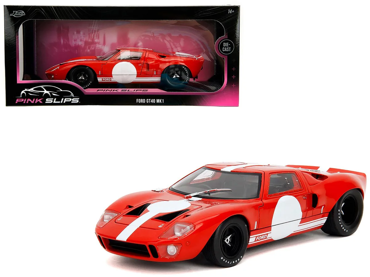 Jada Jada 36381 1:18 1968 Ford GT40 MK1 hobby collectible — product photo