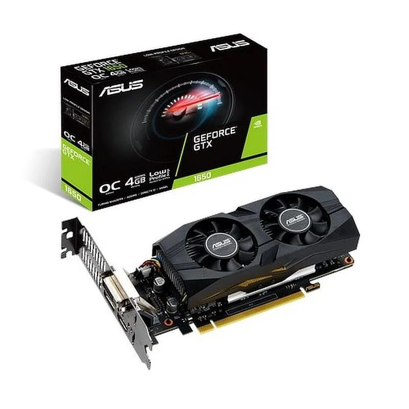 ASUS ASUS GeForce GTX 1650 OC Edition 4GB GDDR5 graphics card — product photo