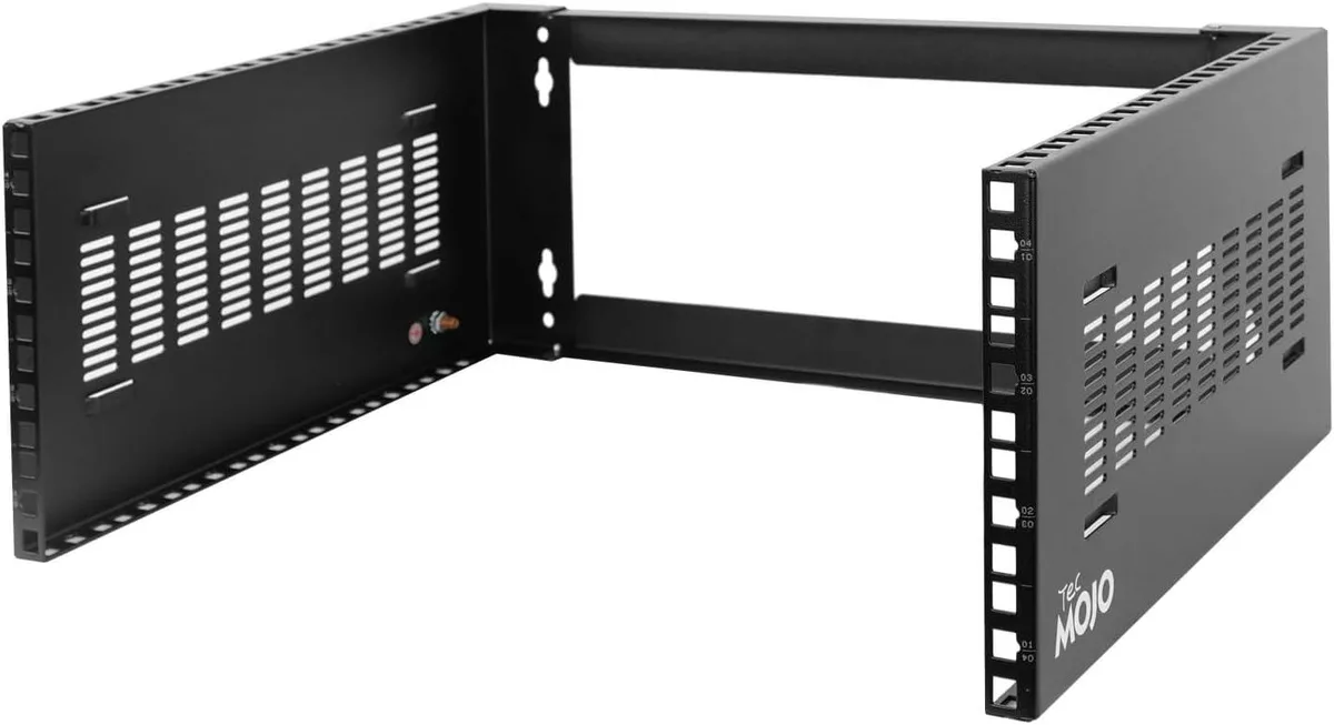 TAURKENAM TAURKENAM 4U Wall Mount Server Rack 14in Depth 19in 110lbs Black — product photo