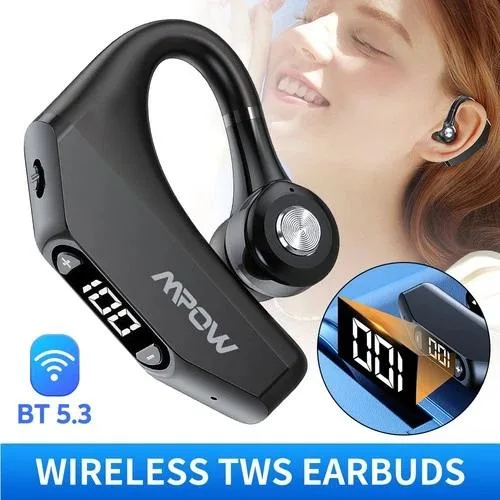 NShi NShi P23 Bluetooth 5.3 In-Ear Headphones 20h 180° Hook IPX6 — product photo