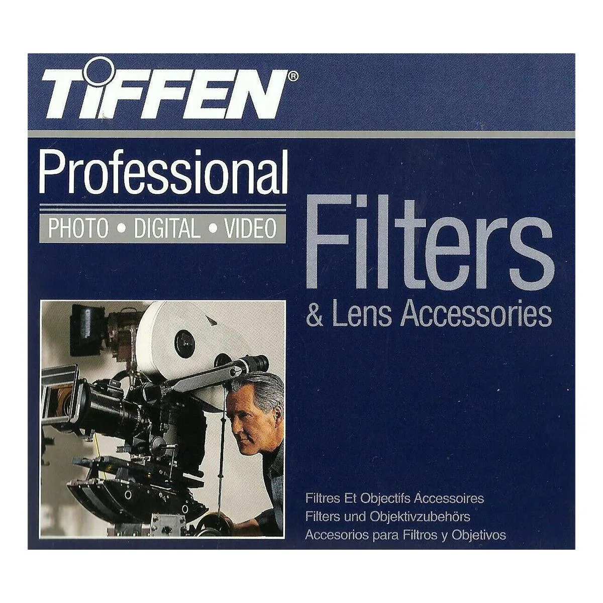 Rectangular 4x5.65 inch diffusion filter with neutral glass finish