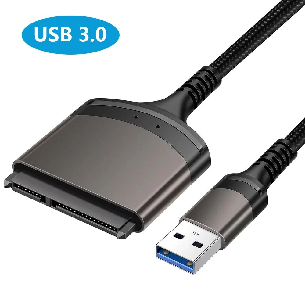 Hitoor Hitoor USB 3.0 to 2.5" SATA Adapter Cable Gray — product photo