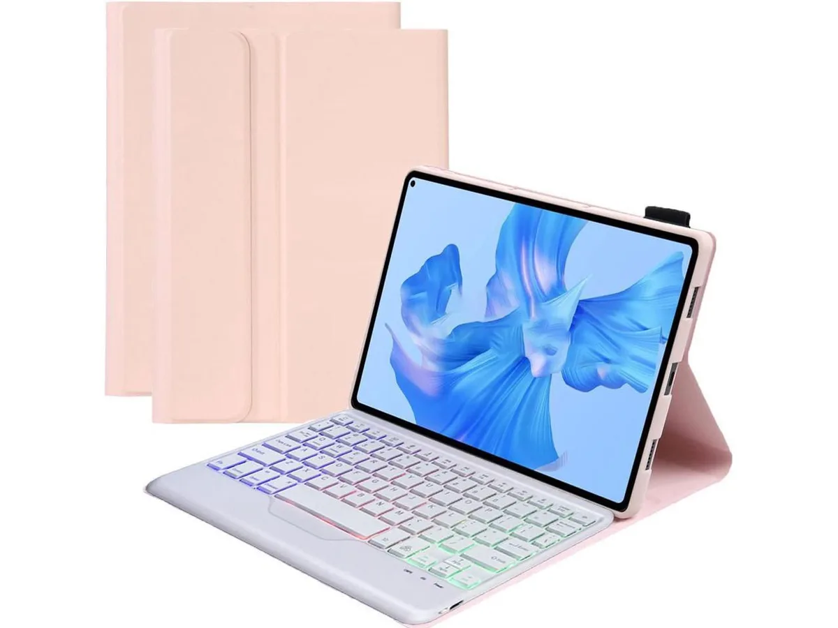 BONAEVER BONAEVER Keyboard Case for Huawei MatePad 11 2021 Pink — product photo