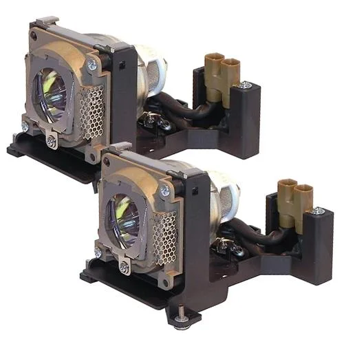Two new DLP replacement lamp modules in matte black housing