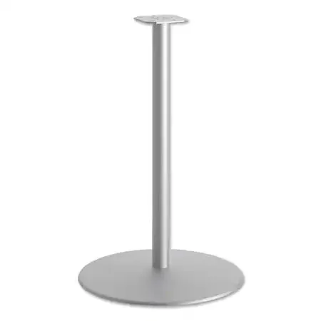 HON HON HBTTD42 office furniture disc base 42" tabletop 40.79" height 25.84" diameter nickel — product photo