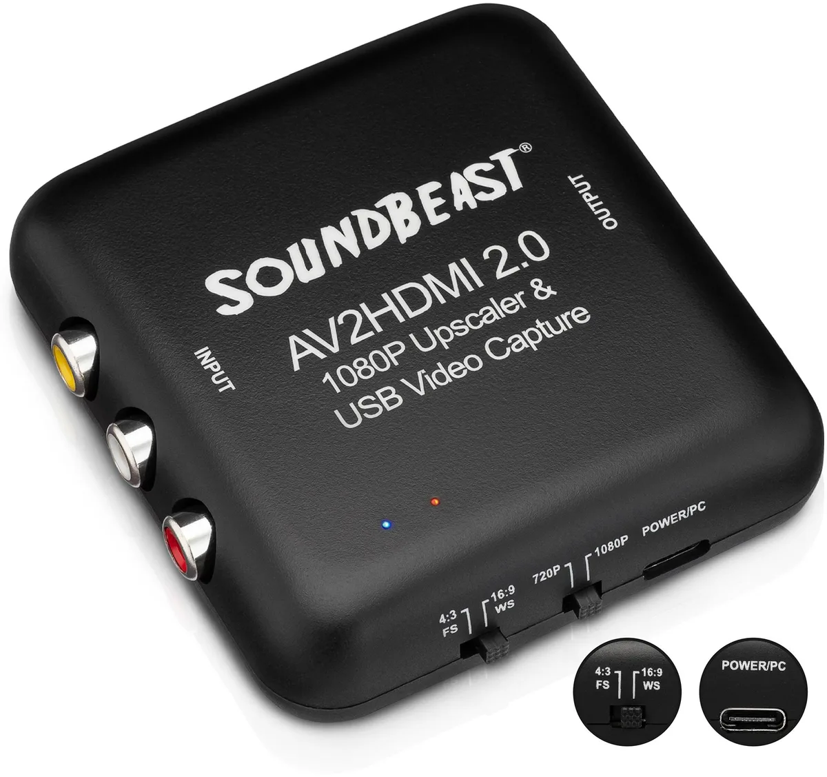 ClearClick ClearClick AV2HDMI 2.0 audio video converter — product photo