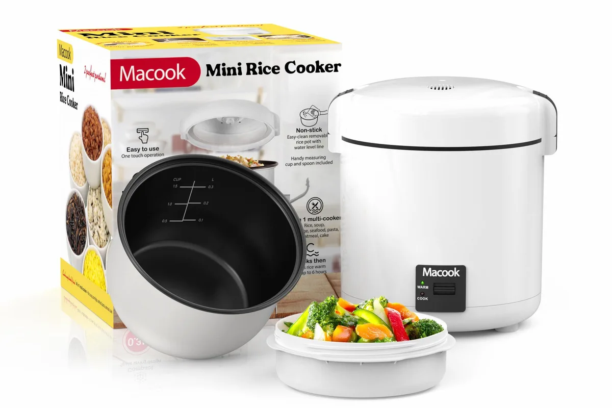  Macook Macook-0.6l rice cooker 0.3 L 200 W black — product photo