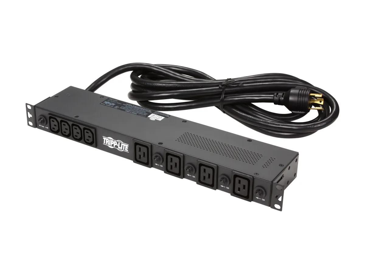 Tripp Lite Tripp Lite PDU1230 PDU 30A 200/208/240V 16C13 4C19 L6-30P 15ft 1U — product photo