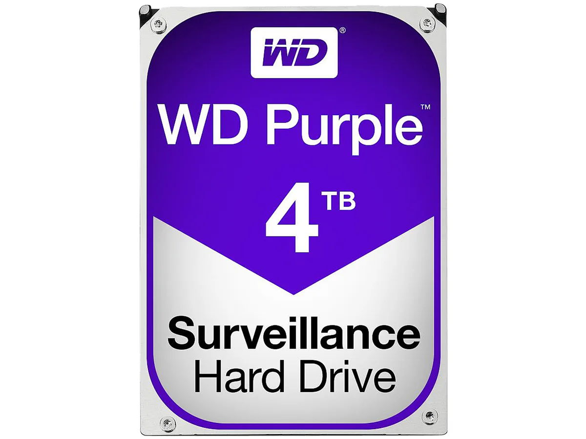 Western Digital Western Digital WD40PURX 4TB 3.5" SATA 5400 RPM 64MB internal hard drive — product photo