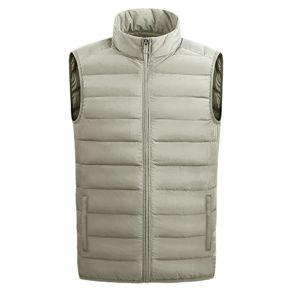Altatac Altatac Men's Puffer Vest SSY19 Off White M — product photo
