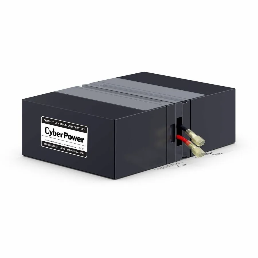 CyberPower CyberPower RB1280X2D 12 V 8000 mAh mobile electronics accessory — product photo