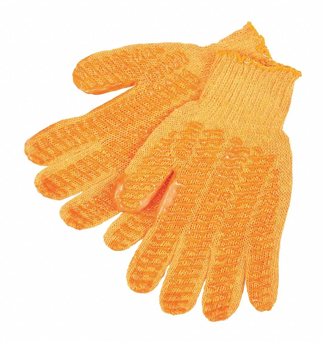Memphis Memphis Knit Gloves Orange Acrylic PK12 — product photo