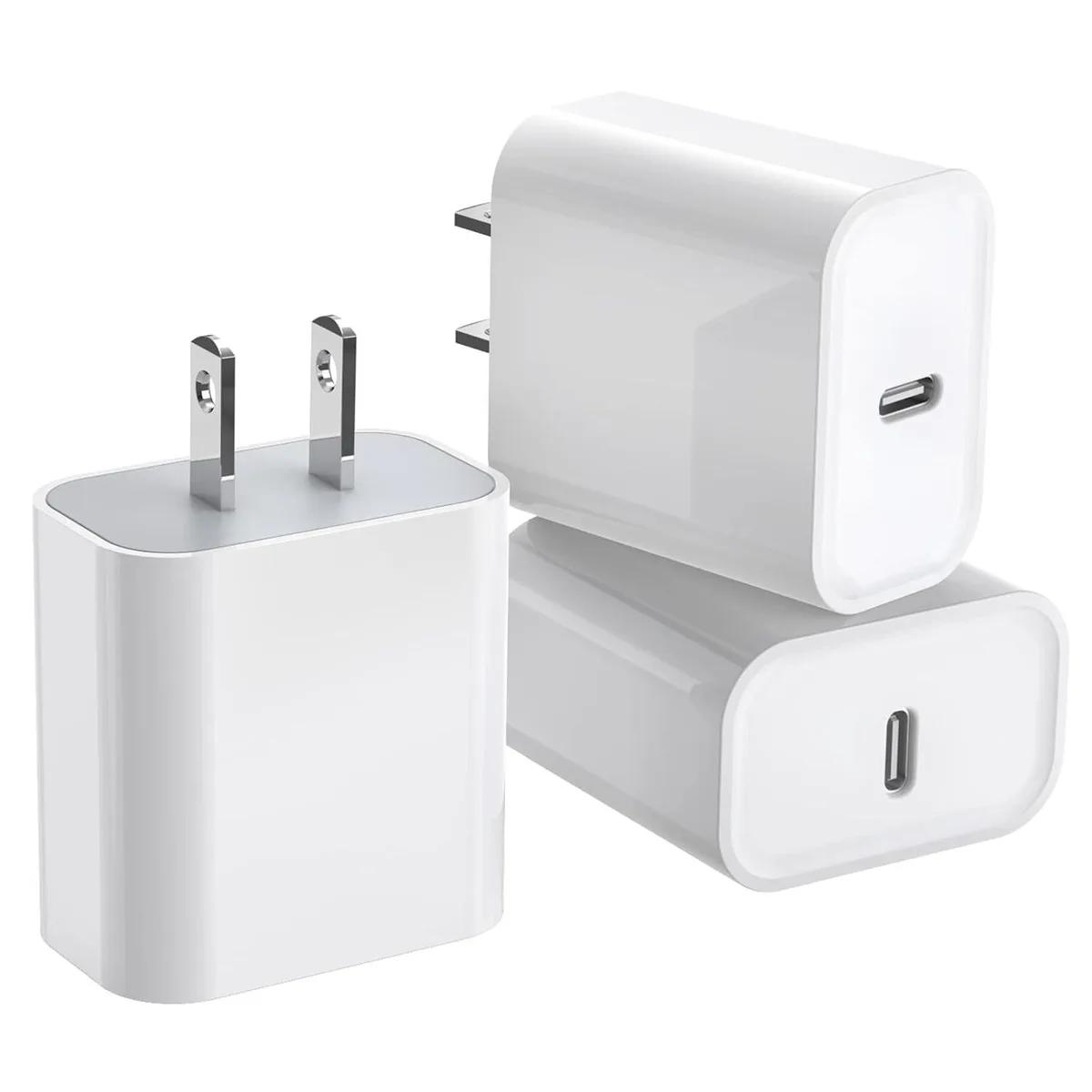 ONITOON ONITOON 3Pack 20W USB-C PD 3.0 Wall Charger — product photo