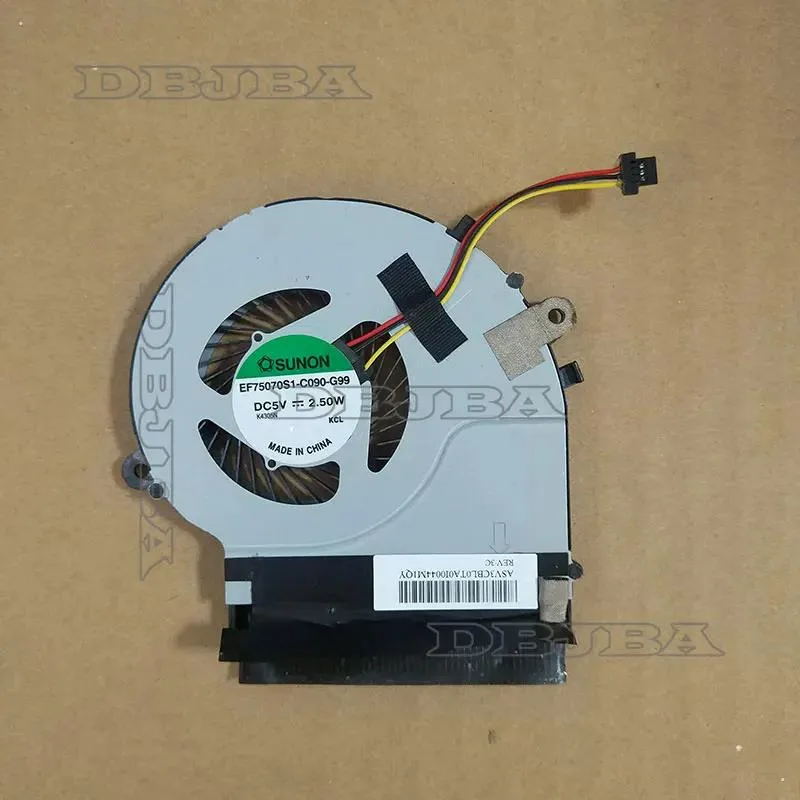 DBTLAP DBTLAP CPU cooling fan for Toshiba Satellite L50-B L55-B L50D-B L55T-B 5V 2.5W 3pin — product photo